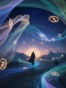 homme marchant dans la nuit